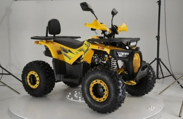 Квадроцикл детский R - MOTO (Р - Мото) Lion 125 AR lite желтый (машинокомплект) | Мототека